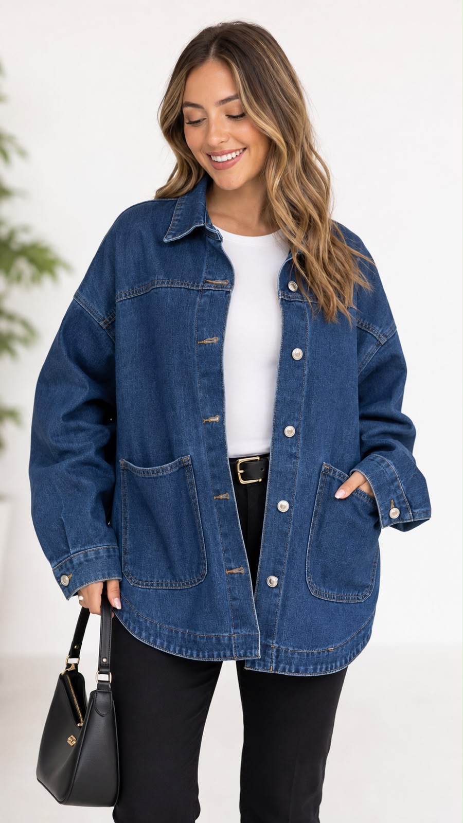 Chaqueta mezclilla