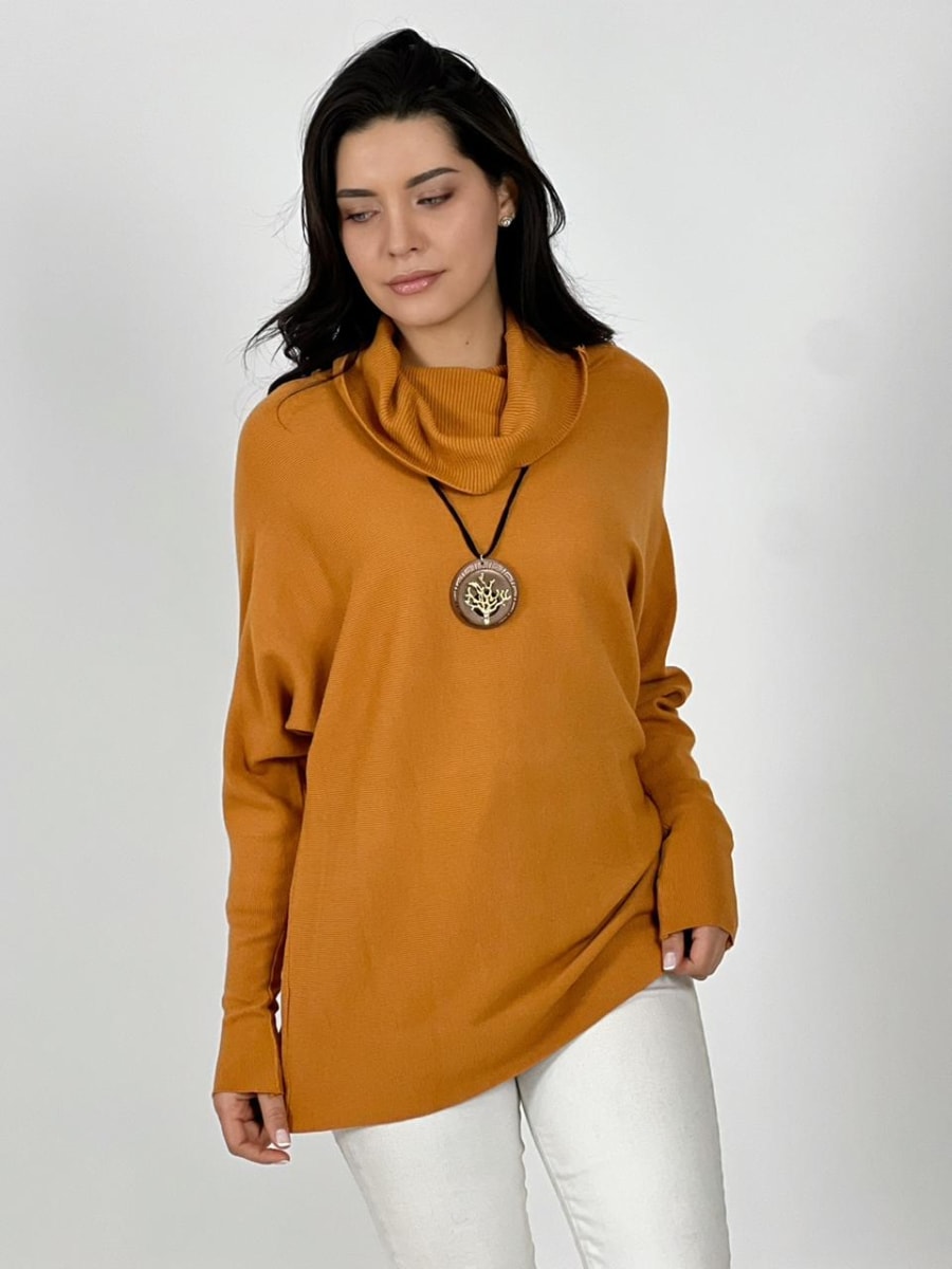 Enigmática Sweater spandex de lana